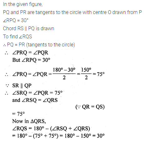 ML Aggarwal Class 10 Solutions for ICSE Maths Chapter 15 Circles Ex 15.3 46