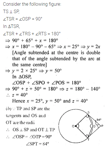 ML Aggarwal Class 10 Solutions for ICSE Maths Chapter 15 Circles Ex 15.3 53