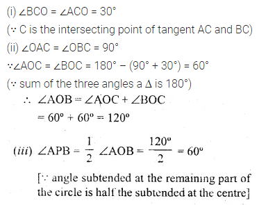 ML Aggarwal Class 10 Solutions for ICSE Maths Chapter 15 Circles Ex 15.3 56