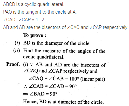 ML Aggarwal Class 10 Solutions for ICSE Maths Chapter 15 Circles Ex 15.3 61