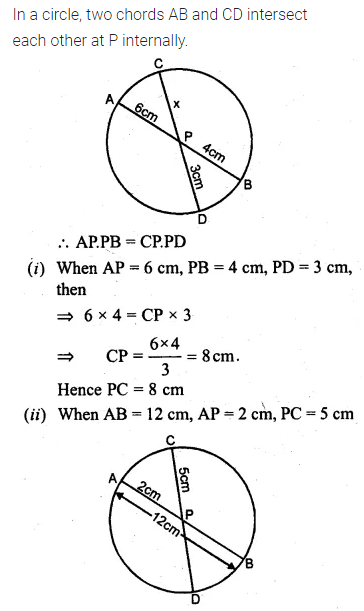 ML Aggarwal Class 10 Solutions for ICSE Maths Chapter 15 Circles Ex 15.3 73