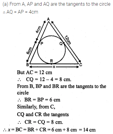 ML Aggarwal Class 10 Solutions for ICSE Maths Chapter 15 Circles Ex 15.3 8