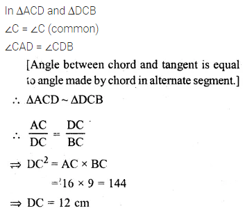 ML Aggarwal Class 10 Solutions for ICSE Maths Chapter 15 Circles Ex 15.3 81