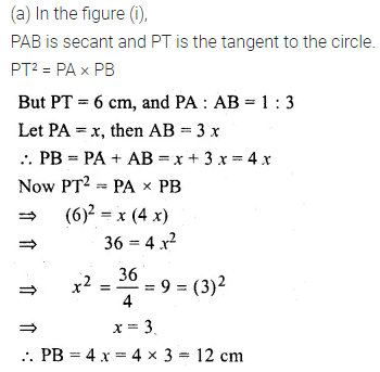 ML Aggarwal Class 10 Solutions for ICSE Maths Chapter 15 Circles Ex 15.3 83