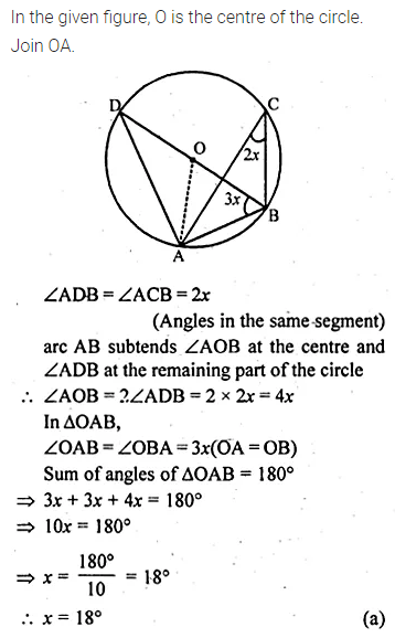 ML Aggarwal Class 10 Solutions for ICSE Maths Chapter 15 Circles MCQS 17