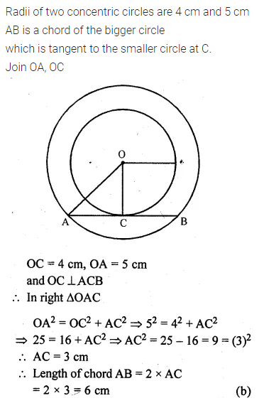 ML Aggarwal Class 10 Solutions for ICSE Maths Chapter 15 Circles MCQS 28