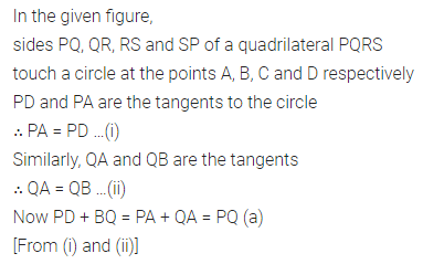 ML Aggarwal Class 10 Solutions for ICSE Maths Chapter 15 Circles MCQS 47