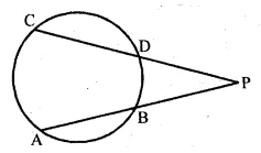 ML Aggarwal Class 10 Solutions for ICSE Maths Chapter 15 Circles MCQS 50