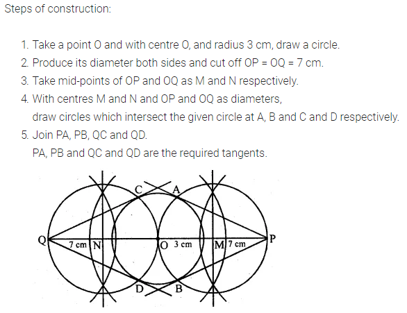 ML Aggarwal Class 10 Solutions for ICSE Maths Chapter 16 Constructions Ex 16.1 4