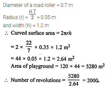 ML Aggarwal Class 10 Solutions for ICSE Maths Chapter 17 Mensuration Ex 17.1 8