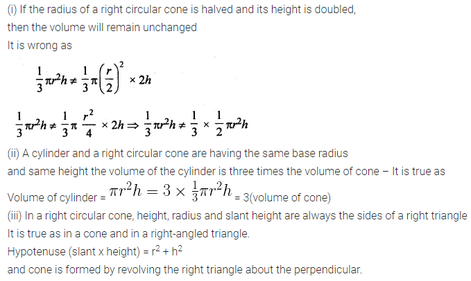 ML Aggarwal Class 10 Solutions for ICSE Maths Chapter 17 Mensuration Ex 17.2 1