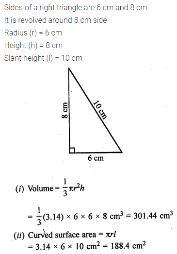 ML Aggarwal Class 10 Solutions for ICSE Maths Chapter 17 Mensuration Ex 17.2 19