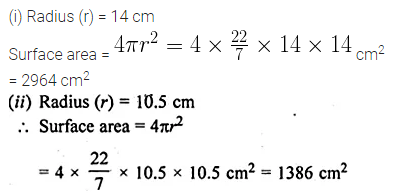 ML Aggarwal Class 10 Solutions for ICSE Maths Chapter 17 Mensuration Ex 17.3 1