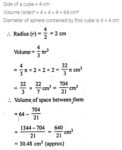 ML Aggarwal Class 10 Solutions for ICSE Maths Chapter 17 Mensuration Ex 17.3 12