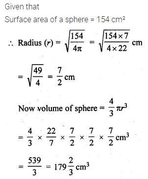 ML Aggarwal Class 10 Solutions for ICSE Maths Chapter 17 Mensuration Ex 17.3 13