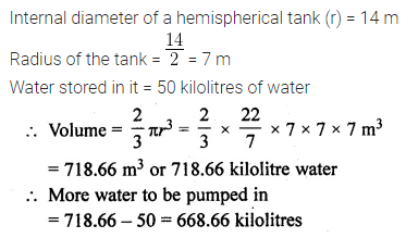 ML Aggarwal Class 10 Solutions for ICSE Maths Chapter 17 Mensuration Ex 17.3 16