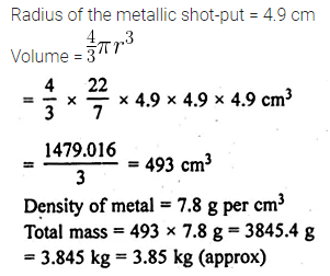 ML Aggarwal Class 10 Solutions for ICSE Maths Chapter 17 Mensuration Ex 17.3 4