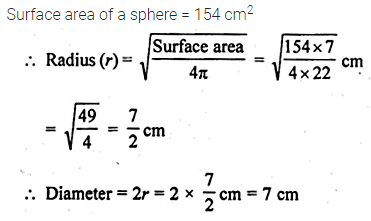 ML Aggarwal Class 10 Solutions for ICSE Maths Chapter 17 Mensuration Ex 17.3 5