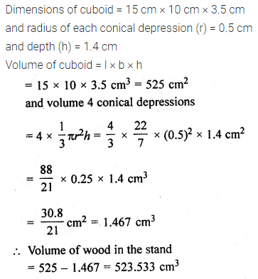 ML Aggarwal Class 10 Solutions for ICSE Maths Chapter 17 Mensuration Ex 17.4 10