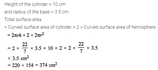 ML Aggarwal Class 10 Solutions for ICSE Maths Chapter 17 Mensuration Ex 17.4 13