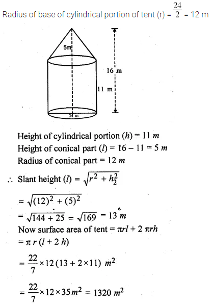 ML Aggarwal Class 10 Solutions for ICSE Maths Chapter 17 Mensuration Ex 17.4 15