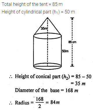 ML Aggarwal Class 10 Solutions for ICSE Maths Chapter 17 Mensuration Ex 17.4 16