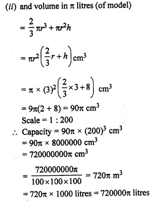 ML Aggarwal Class 10 Solutions for ICSE Maths Chapter 17 Mensuration Ex 17.4 37