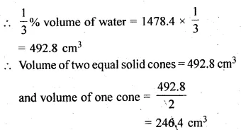 ML Aggarwal Class 10 Solutions for ICSE Maths Chapter 17 Mensuration Ex 17.5 19