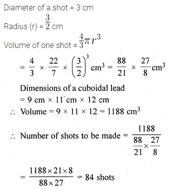 ML Aggarwal Class 10 Solutions for ICSE Maths Chapter 17 Mensuration Ex 17.5 21