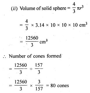 ML Aggarwal Class 10 Solutions for ICSE Maths Chapter 17 Mensuration Ex 17.5 30