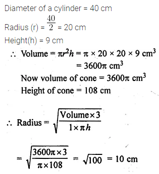 ML Aggarwal Class 10 Solutions for ICSE Maths Chapter 17 Mensuration Ex 17.5 6