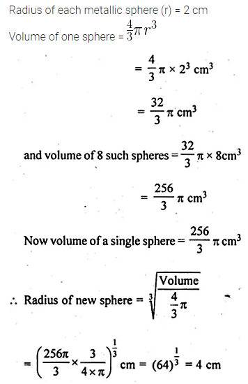 ML Aggarwal Class 10 Solutions for ICSE Maths Chapter 17 Mensuration Ex 17.5 7