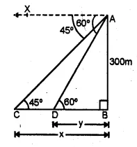 ML Aggarwal Class 10 Solutions for ICSE Maths Chapter 20 Heights and Distances Ex 20 33