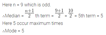 ML Aggarwal Class 10 Solutions for ICSE Maths Chapter 21 Measures of Central Tendency Chapter Test 29