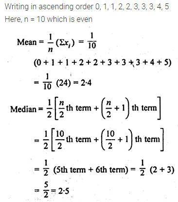 ML Aggarwal Class 10 Solutions for ICSE Maths Chapter 21 Measures of Central Tendency Ex 21.2 3