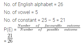 ML Aggarwal Class 10 Solutions for ICSE Maths Chapter 22 Probability Ex 22 10