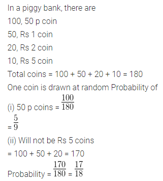 ML Aggarwal Class 10 Solutions for ICSE Maths Chapter 22 Probability Ex 22 16