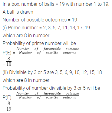 ML Aggarwal Class 10 Solutions for ICSE Maths Chapter 22 Probability Ex 22 34