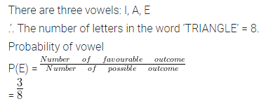 ML Aggarwal Class 10 Solutions for ICSE Maths Chapter 22 Probability Ex 22 9