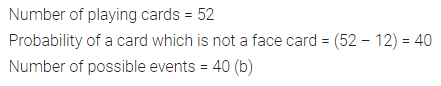 ML Aggarwal Class 10 Solutions for ICSE Maths Chapter 22 Probability MCQS 12