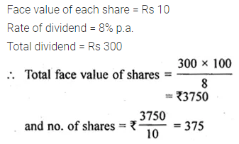 ML Aggarwal Class 10 Solutions for ICSE Maths Chapter 3 Shares and Dividends Ex 3 11