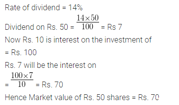 ML Aggarwal Class 10 Solutions for ICSE Maths Chapter 3 Shares and Dividends Ex 3 29