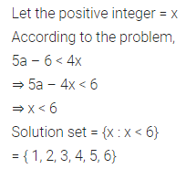 ML Aggarwal Class 10 Solutions for ICSE Maths Chapter 4 Linear Inequations Chapter Test 8