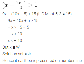 ML Aggarwal Class 10 Solutions for ICSE Maths Chapter 4 Linear Inequations Ex 4 14