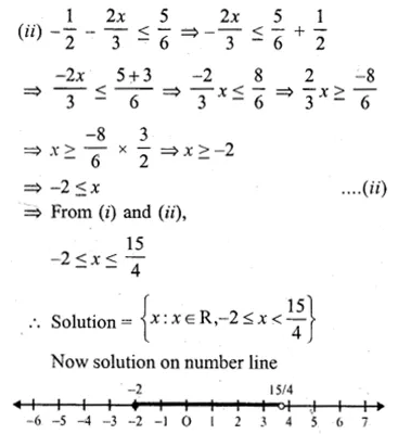 ML Aggarwal Class 10 Solutions for ICSE Maths Chapter 4 Linear Inequations Ex 4 28