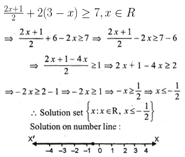 ML Aggarwal Class 10 Solutions for ICSE Maths Chapter 4 Linear Inequations Ex 4 29