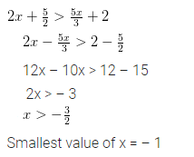 ML Aggarwal Class 10 Solutions for ICSE Maths Chapter 4 Linear Inequations Ex 4 37