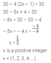 ML Aggarwal Class 10 Solutions for ICSE Maths Chapter 4 Linear Inequations Ex 4 4