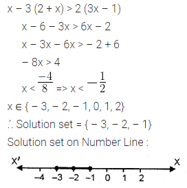 ML Aggarwal Class 10 Solutions for ICSE Maths Chapter 4 Linear Inequations Ex 4 8