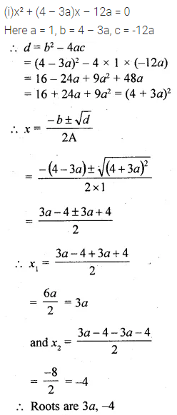 ML Aggarwal Class 10 Solutions for ICSE Maths Chapter 5 Quadratic Equations in One Variable Chapter Test 15